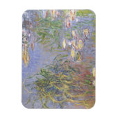 Claude Monet | Watergelieerd, Grasscluster Magneet (Verticaal)