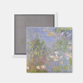 Claude Monet | Watergelieerd, Grasscluster Magneet (Voorkant / Achterkant)