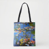 Claude Monet, Watergelieerd, Impressionist Tote Bag (Voorkant)