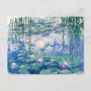CLAUDE MONET - Waterleidingen Briefkaart