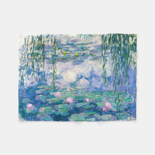CLAUDE MONET - Waterleidingen Fleece Deken