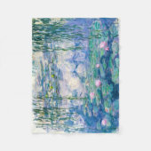 CLAUDE MONET - Waterleidingen Fleece Deken (Voorkant)