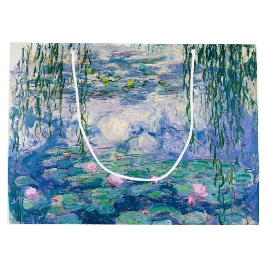 CLAUDE MONET - Waterleidingen Large Cadeautasje (Achterkant)