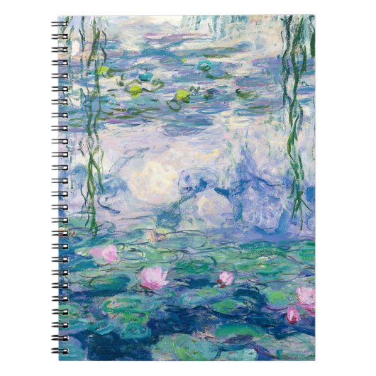 CLAUDE MONET - Waterleidingen Notitieboek (Voorkant)