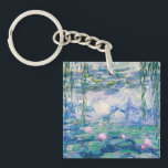 CLAUDE MONET - Waterleidingen Sleutelhanger<br><div class="desc">CLAUDE MONET - Water liliesOlie op canvas; reproductie</div>