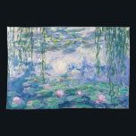 CLAUDE MONET - Waterleidingen Theedoek<br><div class="desc">CLAUDE MONET - Water liliesOlie op canvas; reproductie</div>