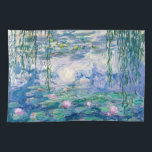 CLAUDE MONET - Waterleidingen Theedoek<br><div class="desc">CLAUDE MONET - Water liliesOlie op canvas; reproductie</div>