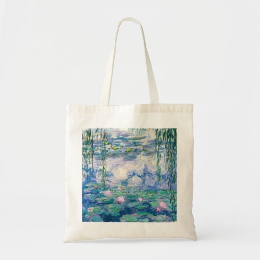 CLAUDE MONET - Waterleidingen Tote Bag (Voorkant)