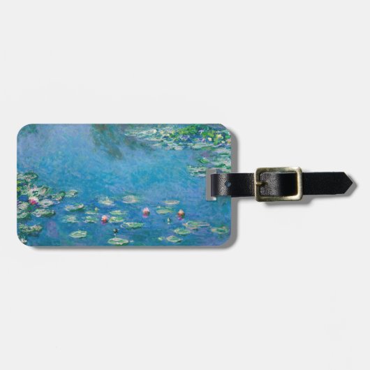 Claude Monet - Waterlelies 1906 Bagagelabel (Voorkant horizontaal)