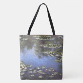 Claude Monet, Waterlelies, 1906, Blauw Tote Bag (Voorkant)