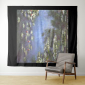 Claude Monet, Waterlelies, 1906, Blauw Wandkleed (In Situ (horizontaal))