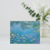 Claude Monet - Waterlelies 1906 Briefkaart (Staand voorkant)