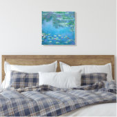 Claude Monet - Waterlelies 1906 Canvas Afdruk (Insitu (Slaapkamer))