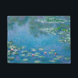 Claude Monet - Waterlelies 1906 Deurmat<br><div class="desc">Waterlelies (Nympheas) - Claude Monet,  Olieverf op doek,  1906</div>