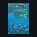 Claude Monet - Waterlelies 1906 Informatiekaartje<br><div class="desc">Claude Monet - Waterlelies 1906. Beroemd schilderij.</div>