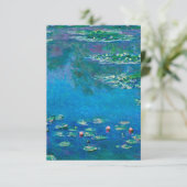 Claude Monet - Waterlelies 1906 Informatiekaartje (Staand voorkant)