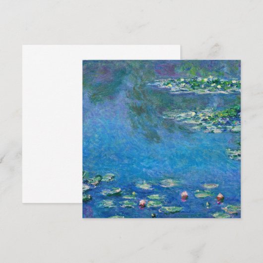 Claude Monet - Waterlelies 1906 Kaart (Voorkant / Achterkant)