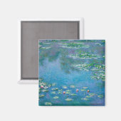 Claude Monet - Waterlelies 1906 Magneet (Voorkant / Achterkant)