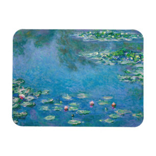 Claude Monet - Waterlelies 1906 Magneet