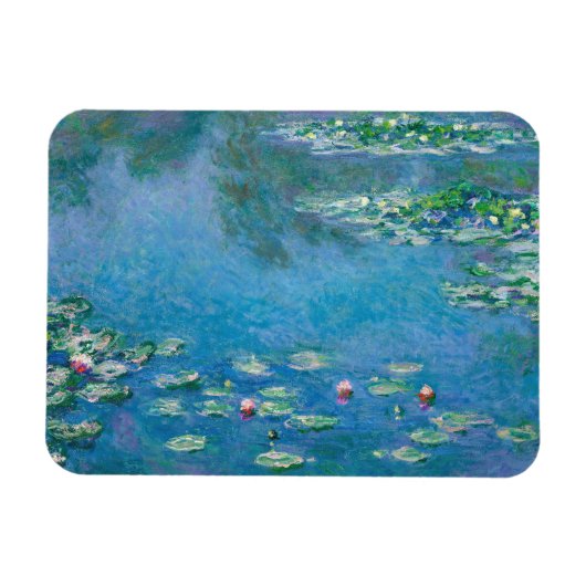 Claude Monet - Waterlelies 1906 Magneet (Horizontaal)