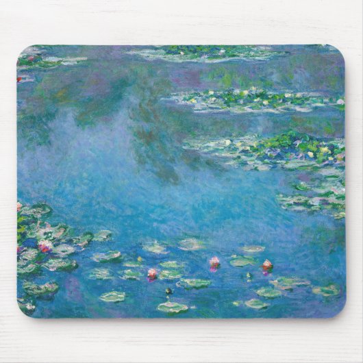 Claude Monet - Waterlelies 1906 Muismat (Voorkant)