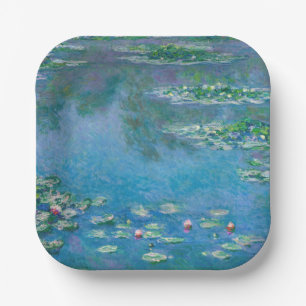 Claude Monet - Waterlelies 1906 Papieren Bordje