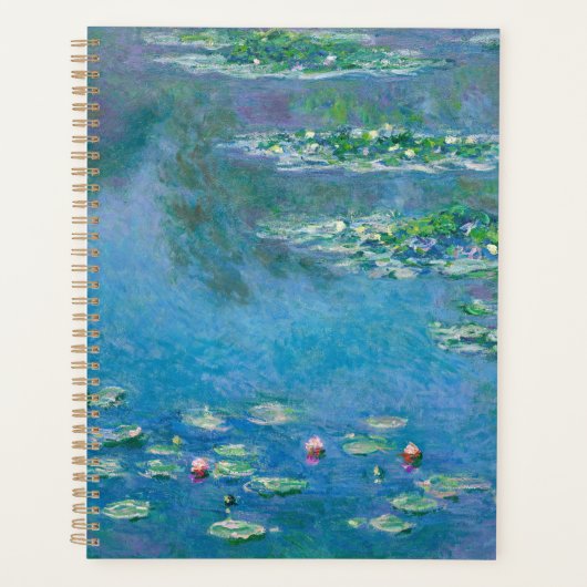 Claude Monet - Waterlelies 1906 Planner (Voorkant)