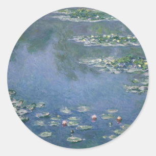Claude Monet - Waterlelies - 1906 Ryerson Ronde Sticker