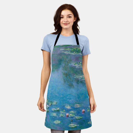 Claude Monet - Waterlelies 1906 Schort (Gedragen)