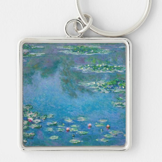 Claude Monet - Waterlelies 1906 Sleutelhanger (Voorkant)