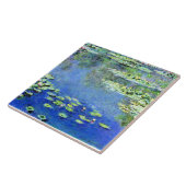 Claude Monet - Waterlelies, 1907, Tegeltje (Zijkant)