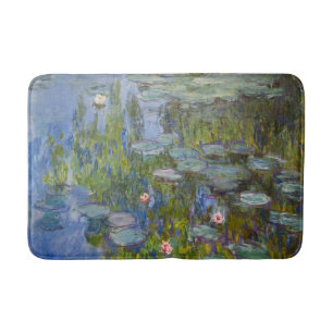 Claude Monet Waterlelies 1915 Impressionistische K Badmat
