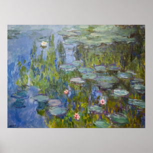 Claude Monet Waterlelies 1915 Impressionistische K Poster