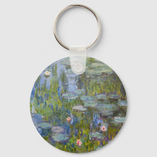 Claude Monet Waterlelies 1915 Impressionistische K Sleutelhanger