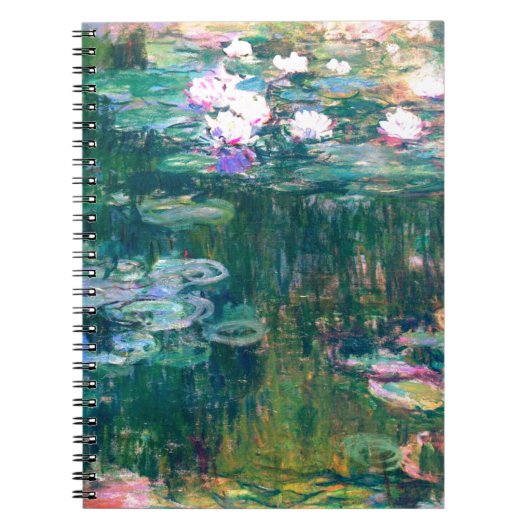 Claude Monet Waterlelies 1917 Notitieboek (Voorkant)