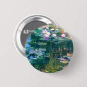 Claude Monet Waterlelies 1917 Ronde Button 5,7 Cm (Voorkant /achterkant)