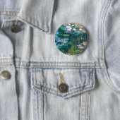 Claude Monet Waterlelies 1917 Ronde Button 5,7 Cm (In situ)