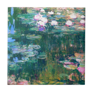 Claude Monet Waterlelies 1917 Tegeltje