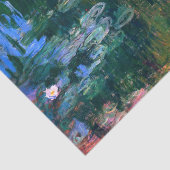 Claude Monet - Waterlelies (1917) Tissuepapier (Detail)