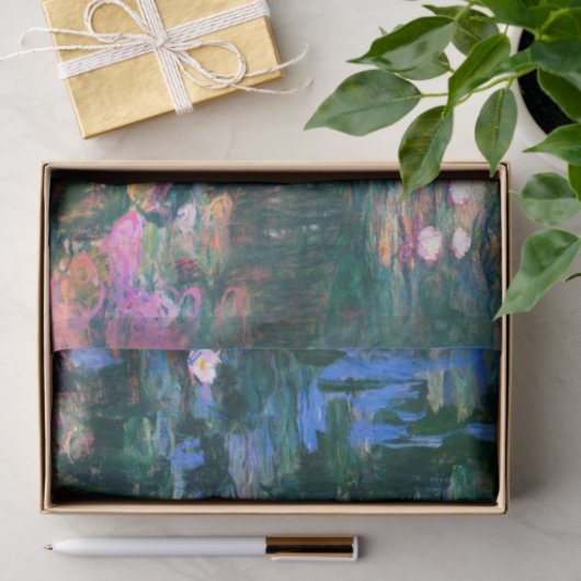 Claude Monet - Waterlelies (1917) Tissuepapier (Geschenk)