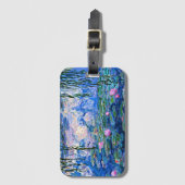 Claude Monet - Waterlelies, 1919, Bagagelabel (Voorkant (verticaal))