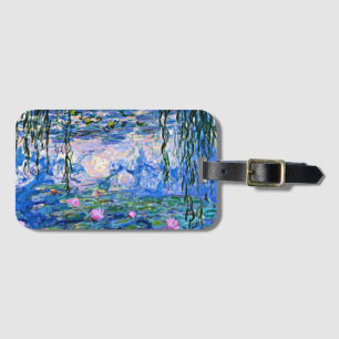 Claude Monet - Waterlelies, 1919, Bagagelabel