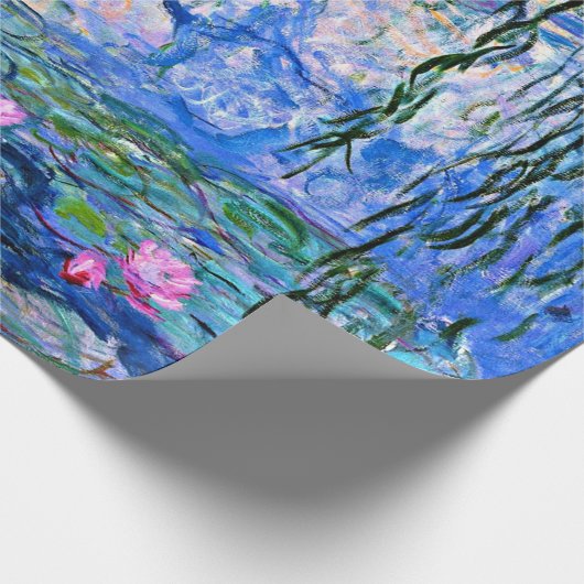 Claude Monet - Waterlelies, 1919, Cadeaupapier (Hoek)