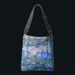 Claude Monet - Waterlelies, 1919 Crossbody Tas<br><div class="desc">Claude Monets beroemde schilderij van Waterlelies,  1919.</div>