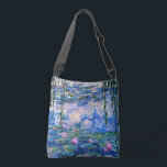 Claude Monet - Waterlelies, 1919 Crossbody Tas<br><div class="desc">Claude Monets beroemde schilderij van Waterlelies,  1919.</div>