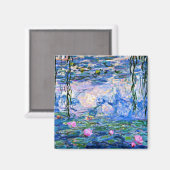 Claude Monet - Waterlelies, 1919 Magneet (Voorkant / Achterkant)