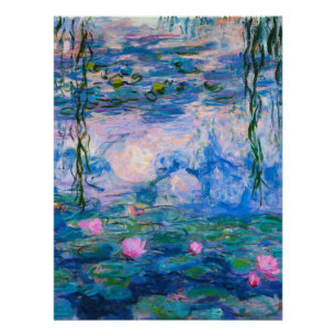 Claude Monet - Waterlelies 1919 Perfect Poster