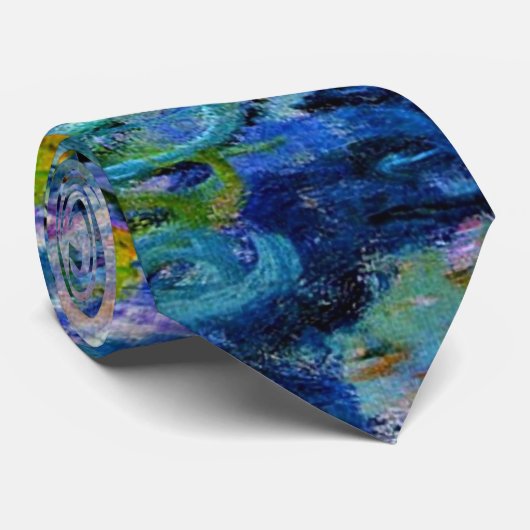 Claude Monet - Waterlelies, 1919, Stropdas (Opgerold)