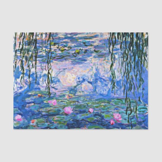 Claude Monet - Waterlelies, 1919, Tissuepapier (Voorkant)