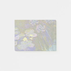 Claude Monet Waterlelies Agapanthus Post-it® Notes